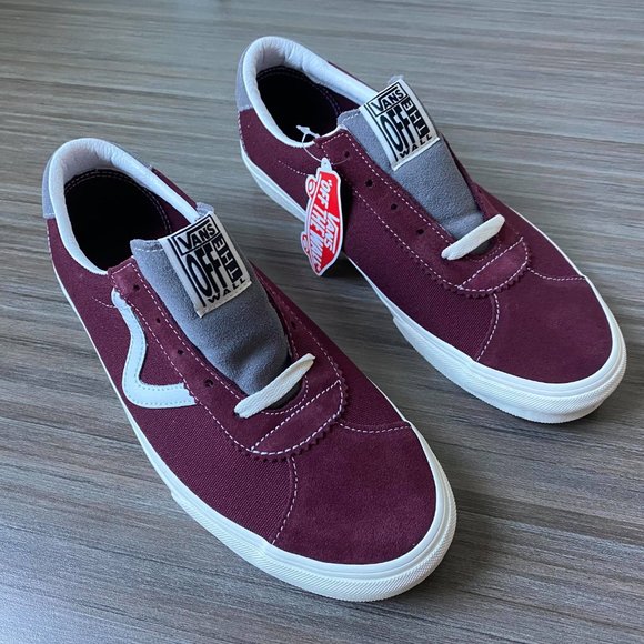 Vans Retro Sport Skate Shoes Men's Sizes Port Royale Marshmallow - Picture 4 of 16